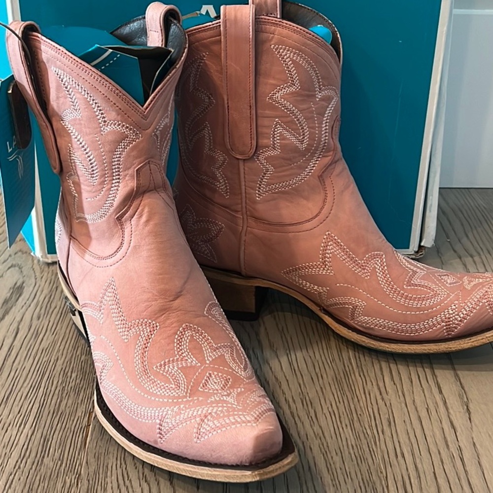 Lane Blush Saratoga Bootie Boot 9